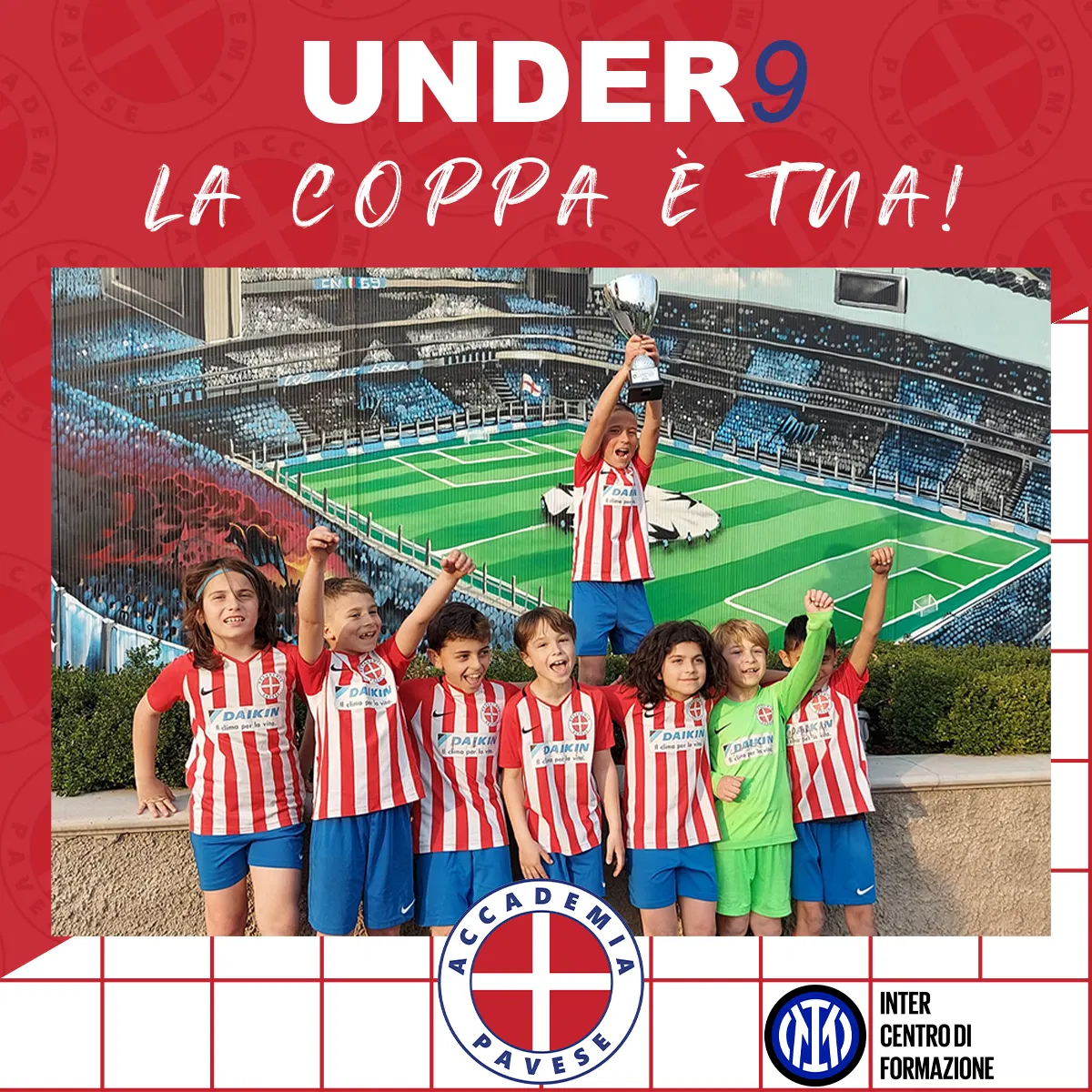 Accademia Pavese: Under 9, «la coppa è tua» — 2022