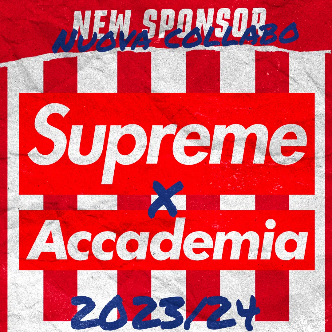 Accademia Pavese: Supreme x Accademia, il pesce d’aprile — 2023