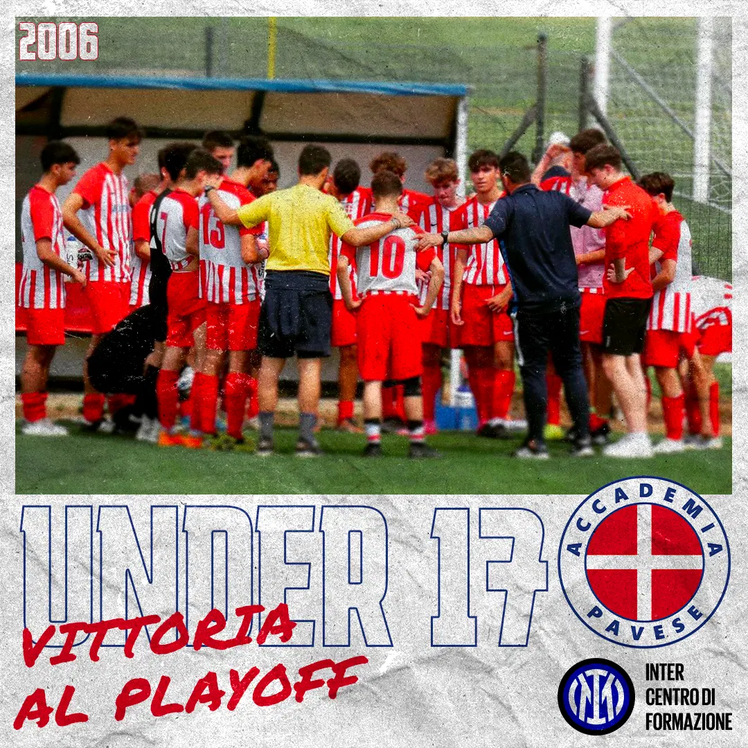 Accademia Pavese: Under 17, vittoria al playoff — 2023