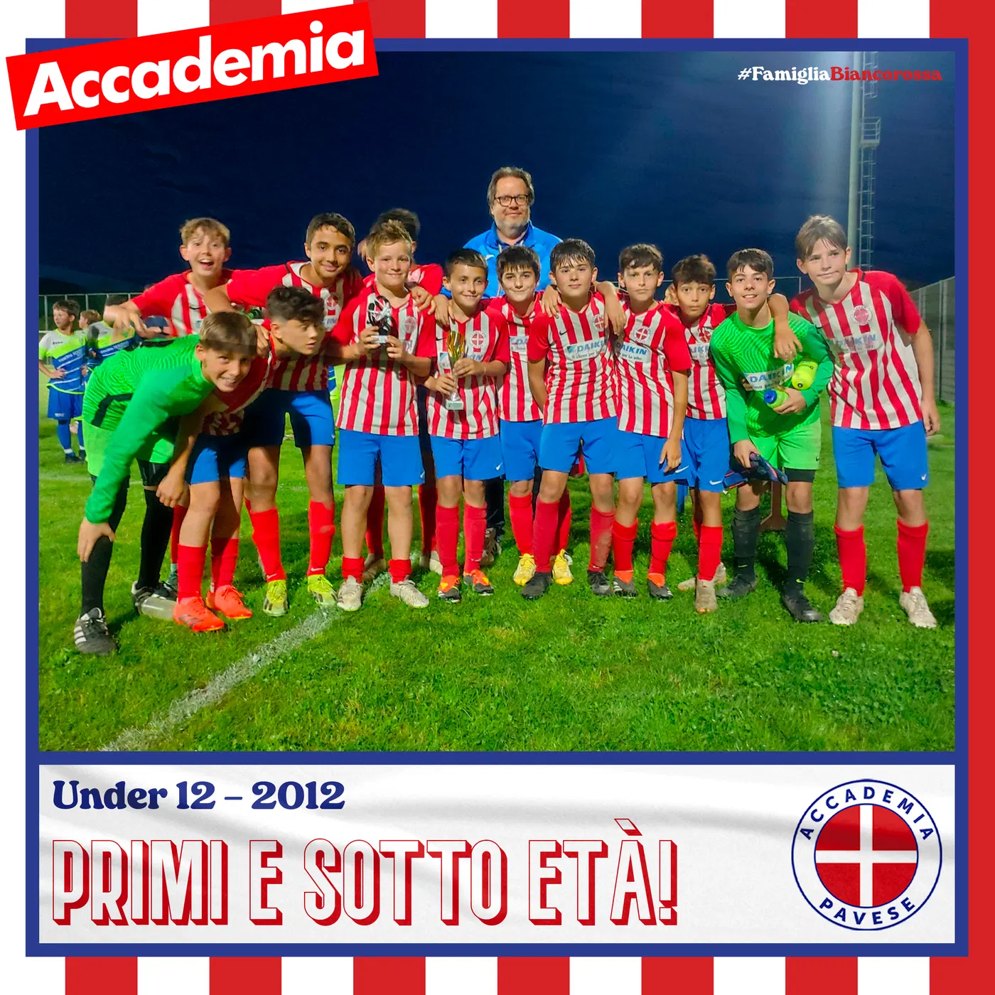 Accademia Pavese: Under 12, primi e sotto età — 2024