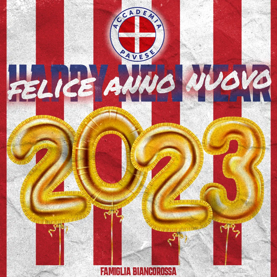 Accademia Pavese: Felice anno nuovo — 2023