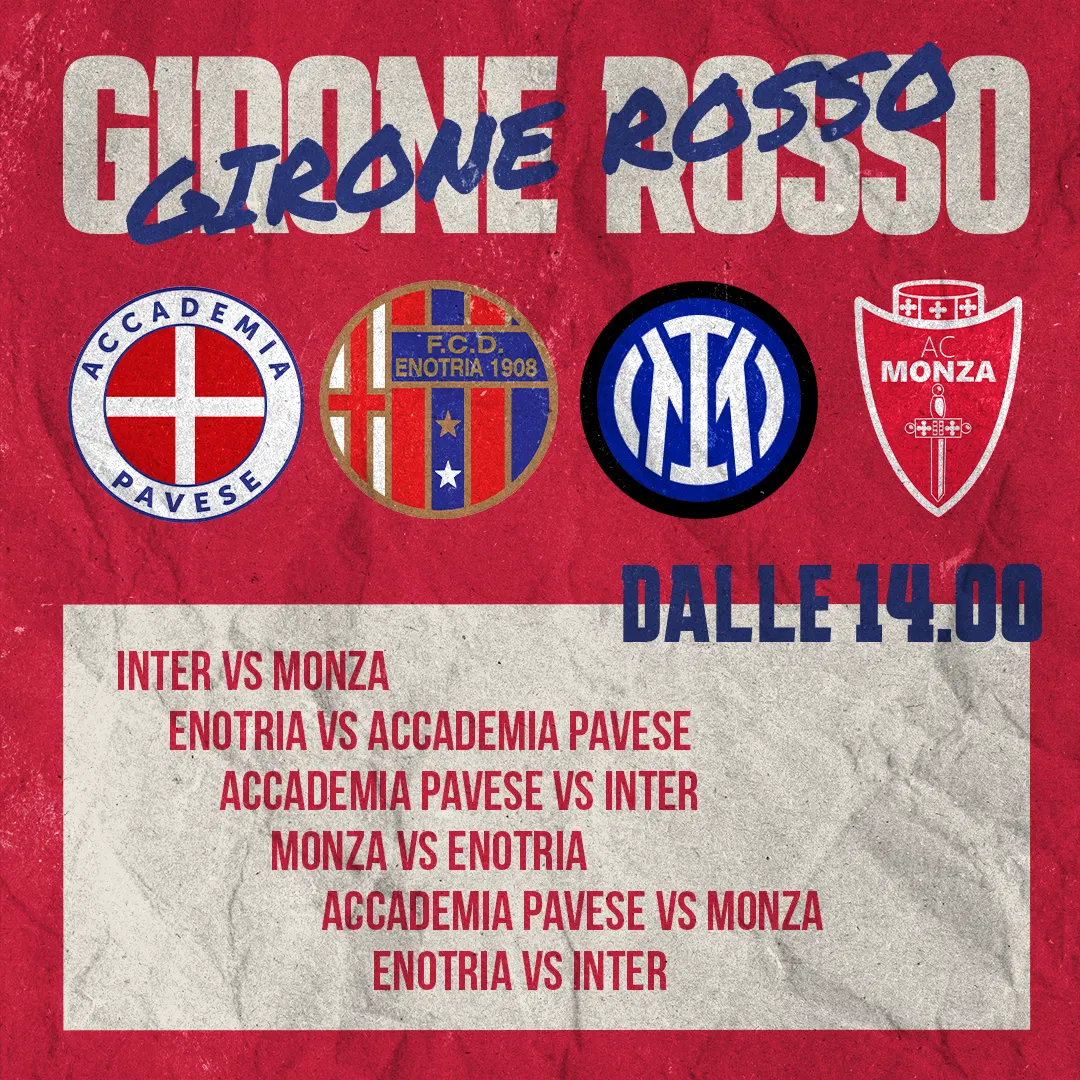 Accademia Pavese: Torneo dei Derby, il girone rosso — 2022
